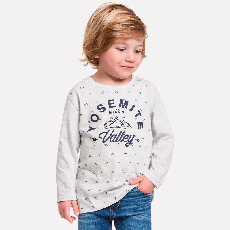 Camiseta Infantil Masculina Milon Meia Malha 11433.0467.1