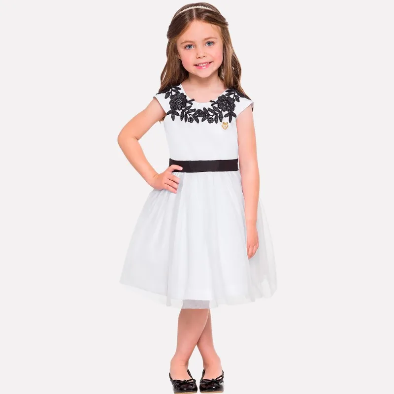 Vestido Infantil Milon Tafetá M6231.0001.1