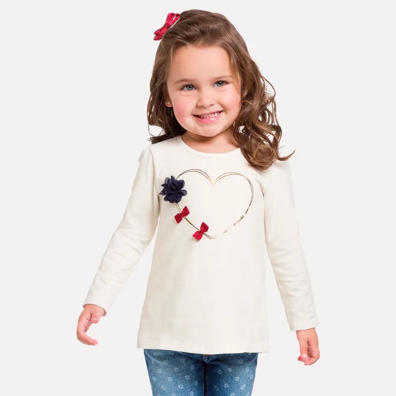 Blusa Infantil Feminina Milon Cotton 11345.40078.1