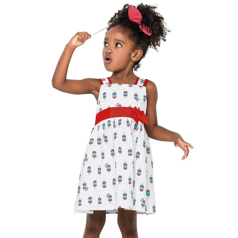Vestido Infantil Nanai Tricoline 600013.0001.3
