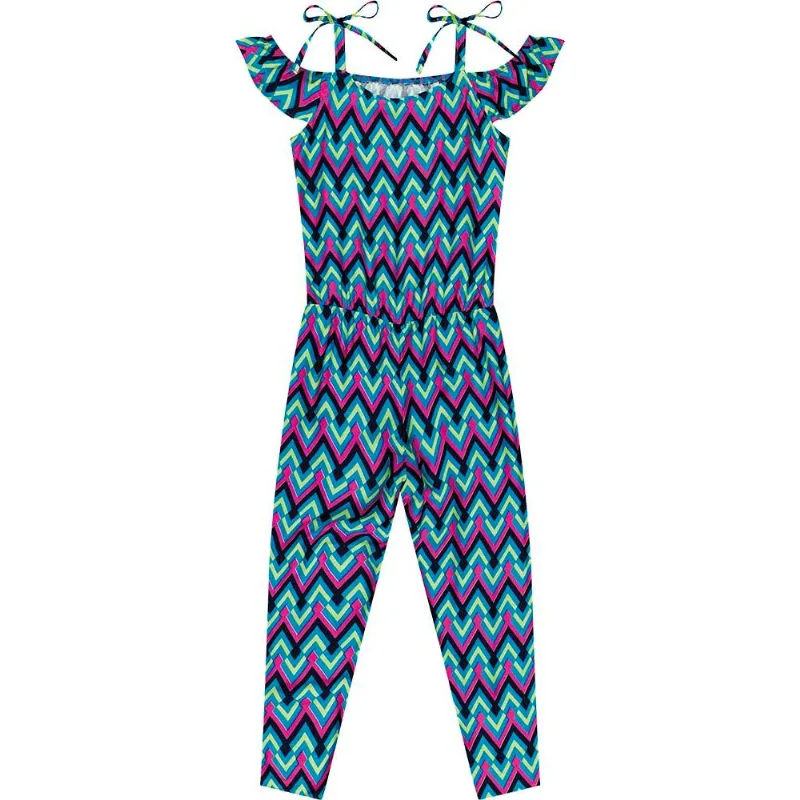Macacão Infantil Feminino Nanai Viscose Cetim 600050.1245.8