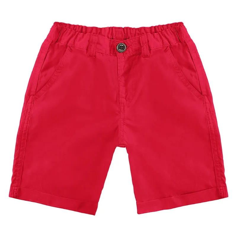 Bermuda Infantil Masculina Milon Tricoline Paper M6088.40051.2