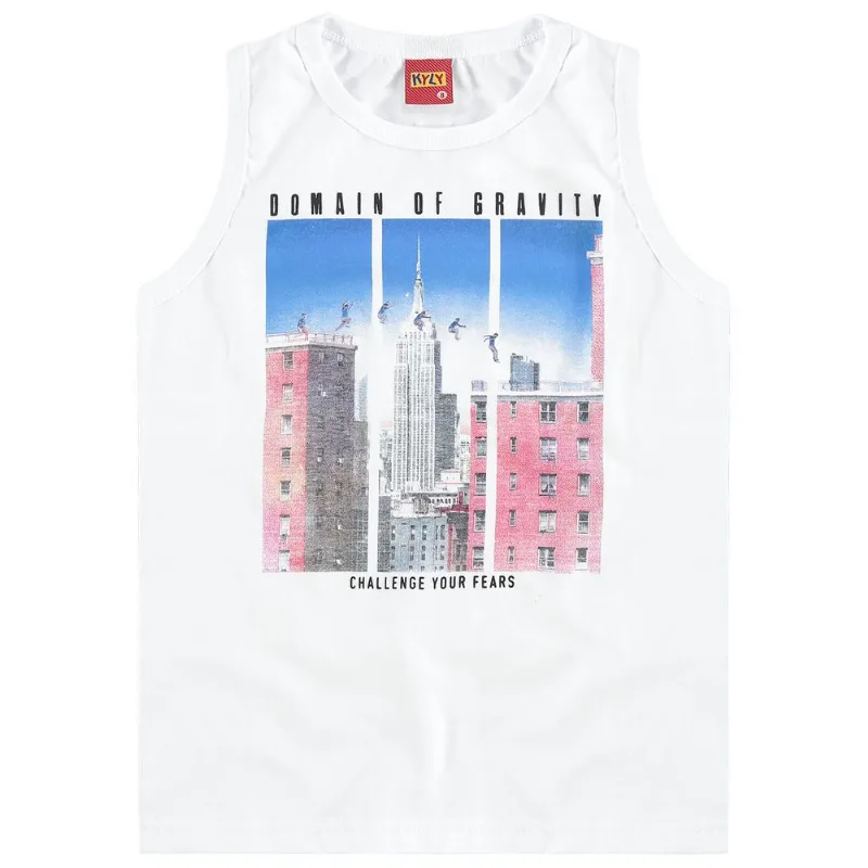 Regata Infantil Masculina Kyly Meia Malha 109545.0001.8