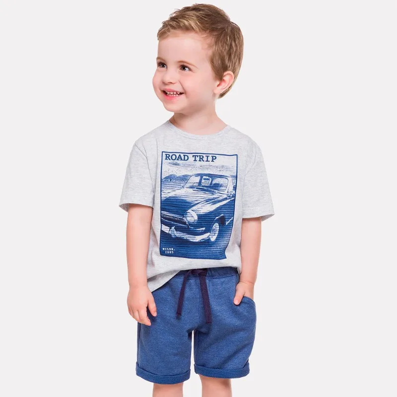 Conjunto Infantil Masculino Camiseta + Bermuda Milon 11180.0467.M