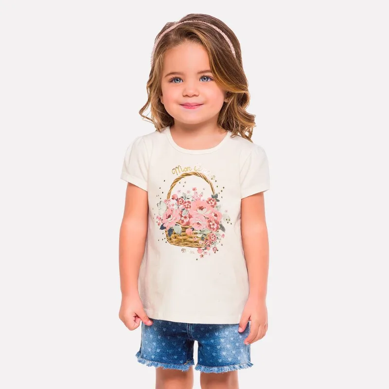 Blusa Infantil Feminina Milon Cotton 11065.0452.6