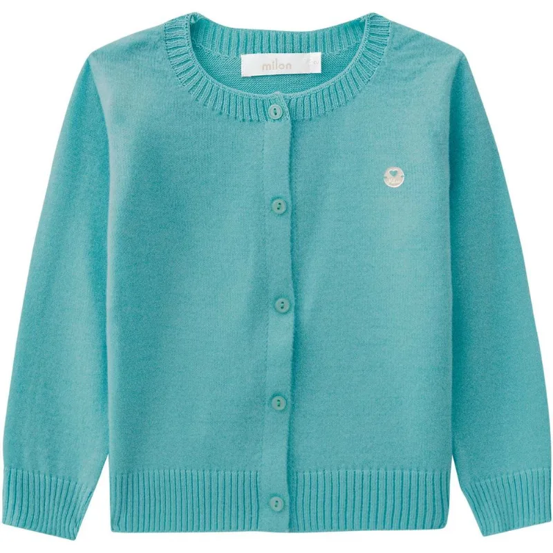 Casaco Infantil Feminino Milon Tricot 11502.70139.4