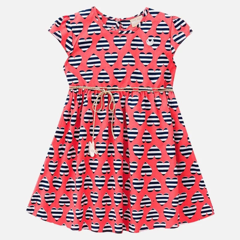 Vestido Infantil Milon Tricoline M6224.4973.1