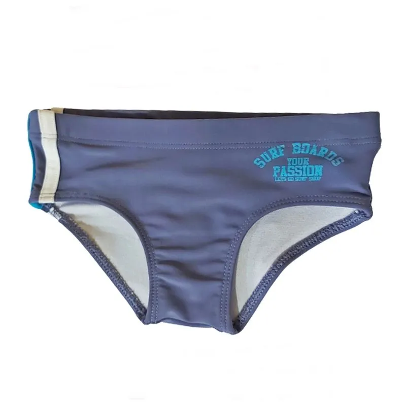Sunga Infantil Cinza Brandili