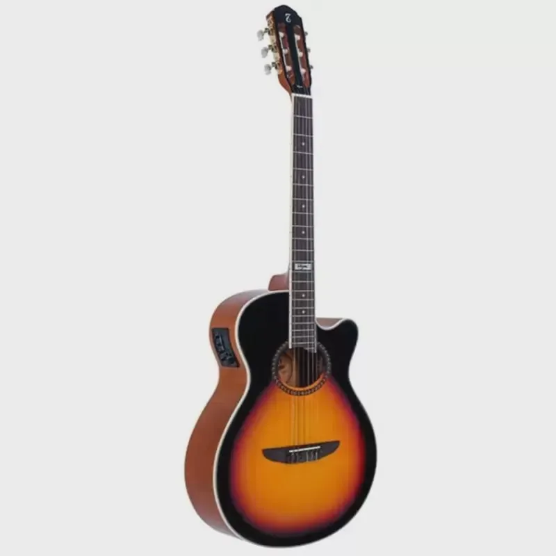 Violao Tagima Vegas Tuner Eletroacústico dsbs Drop Sunburst