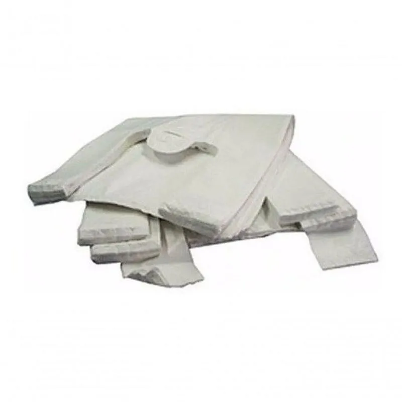 Sacola Sacolinha Branca Reciclada - 40 X 50 Fardo C/ 5 Kg