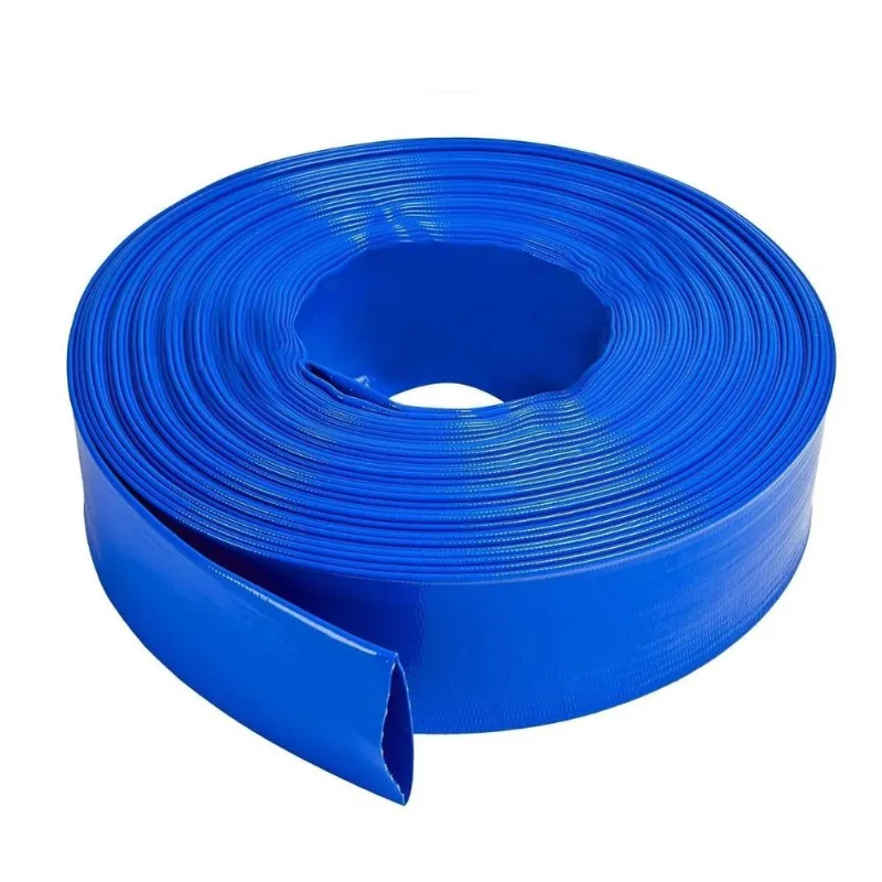 Mangueira Flat Pvc Flexivel 2 Polegadas 25mt Para Motobomba