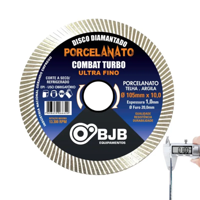 Disco De Porcelanato Fino 105Mm Para Makita Corte Preciso