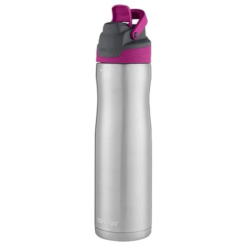 GARRAFA SQUEEZE AUTOSEAL CHILL ACO INOX 710ML - CONTIGO - GRAPEVINE