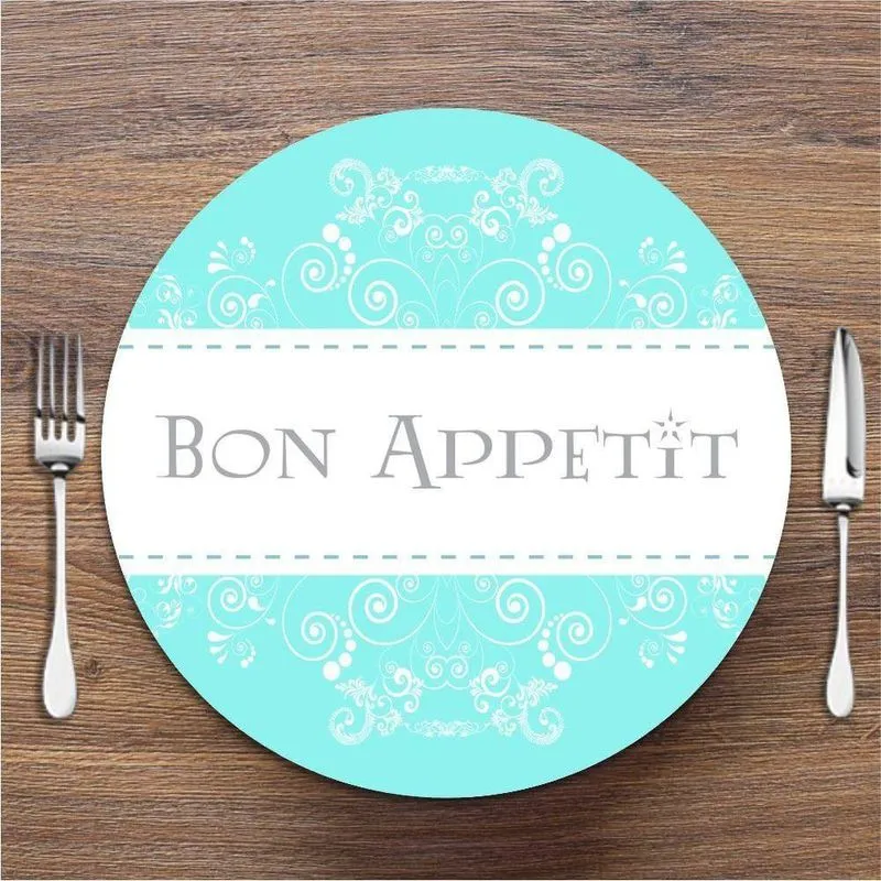 Sousplat Bon Appetit Em Mdf 35x35cm