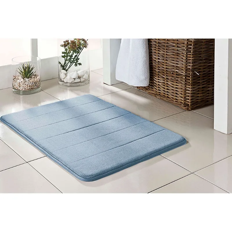 Tapete de Banheiro Super Soft Azul