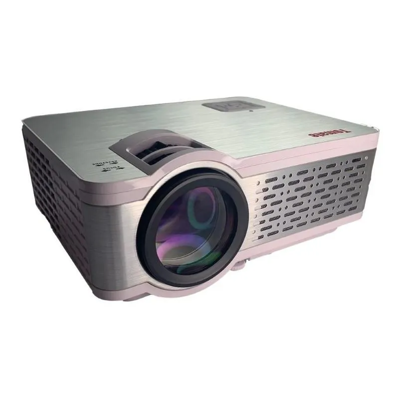 Projetor Tomate Mpr- Lumens Prateado Hdmi Vga Av