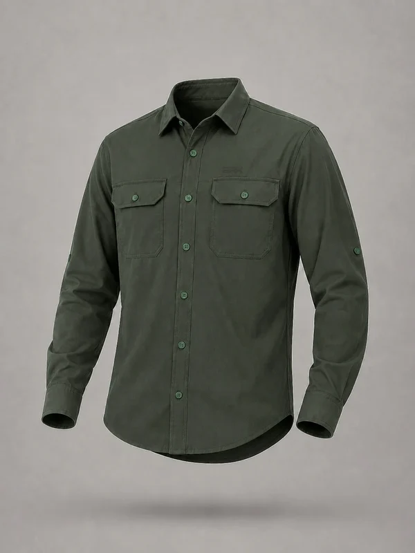 Camisa Work Alcaparra com Proteção UV50+ P