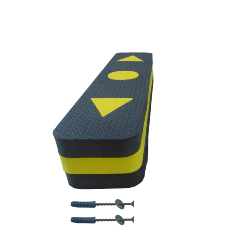 Protetor de Para-choques Em EVA Para Garagens E Estacionamento - 45x10 cm - Espessura 6 cm