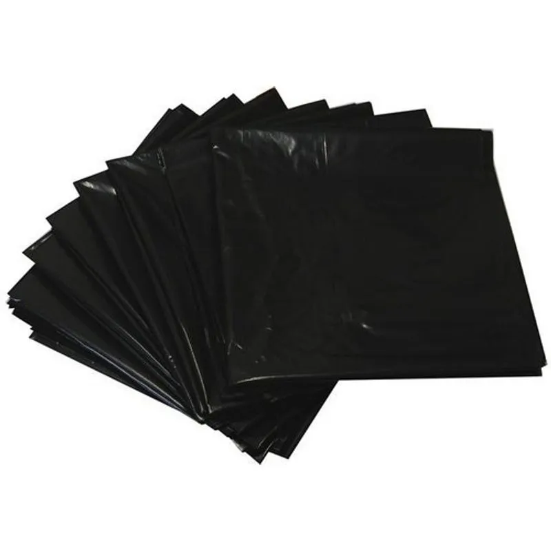 Saco Para Lixo De 20 Litros Fino Preto Pacote C/100 Unidades