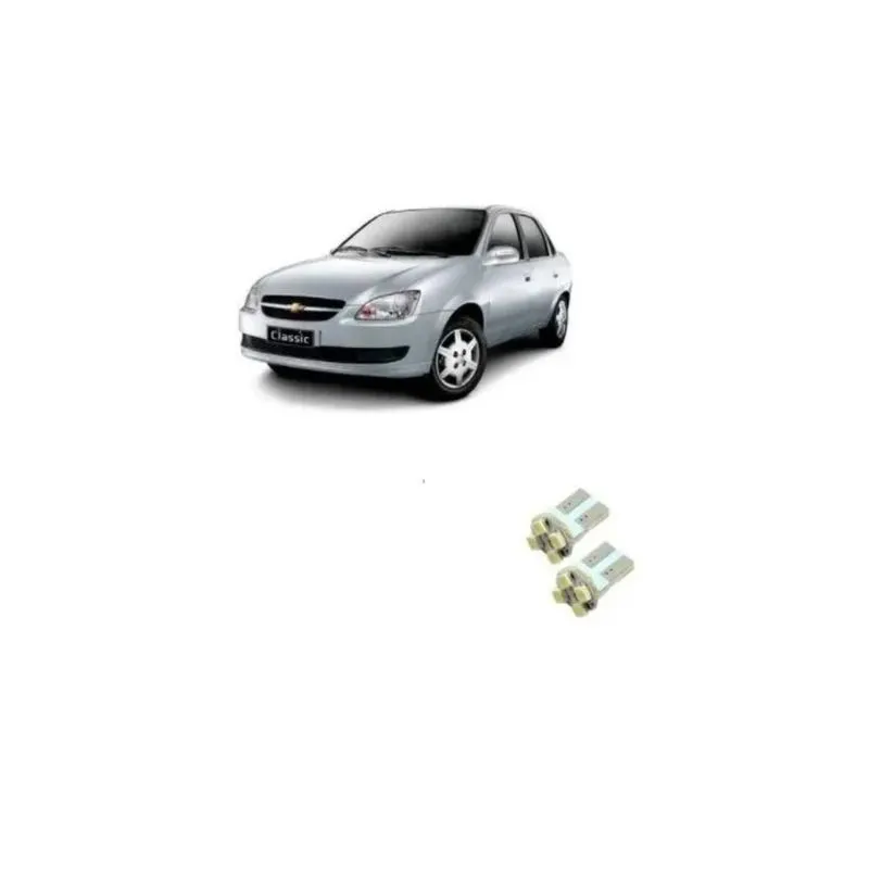 Lampada Led Super Branca Farolete Lanterna Gm Corsa Classic