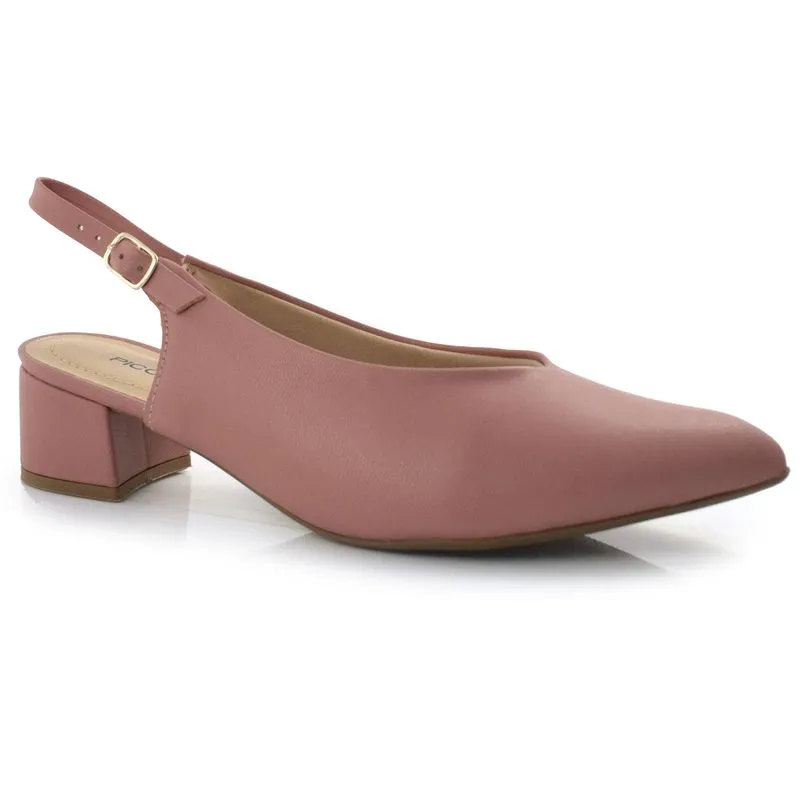 Sapato Chanel Feminino Piccadilly Rosa 739031 35