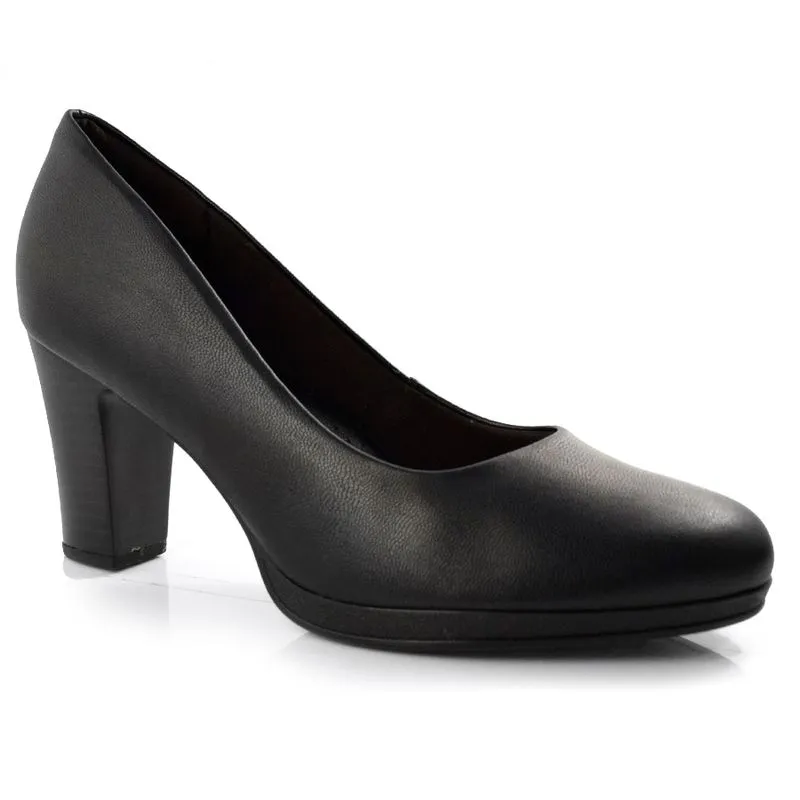 Scarpin de Salto Alto Piccadilly Preto 130185 NEW 33