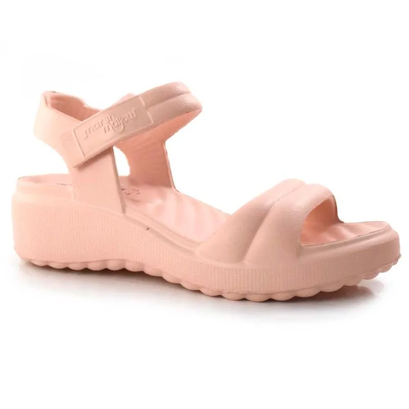 Papete Anabela Feminina Piccadilly Rosa 226001 34