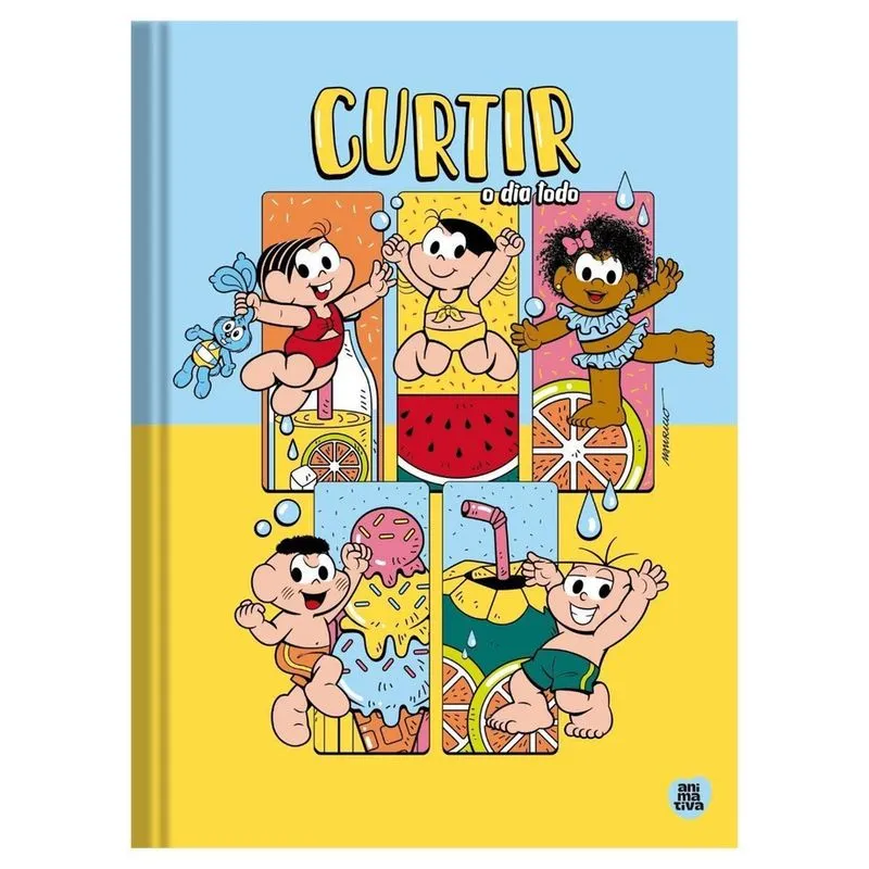 Caderno Turma Da Mônica 1 Matéria Universitário Escolar
