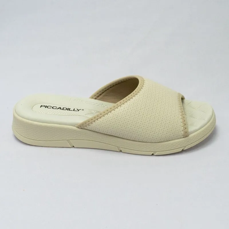 Chinelo Piccadilly 571002-1 Linha Clás com palmilha Hello Esporão Gelo