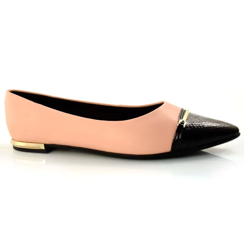 Sapatilha de Bico Fino Piccadilly Laranja 274078 39