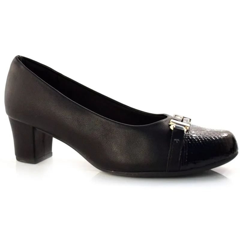 Scarpin Feminino Piccadilly Preto 110139 37