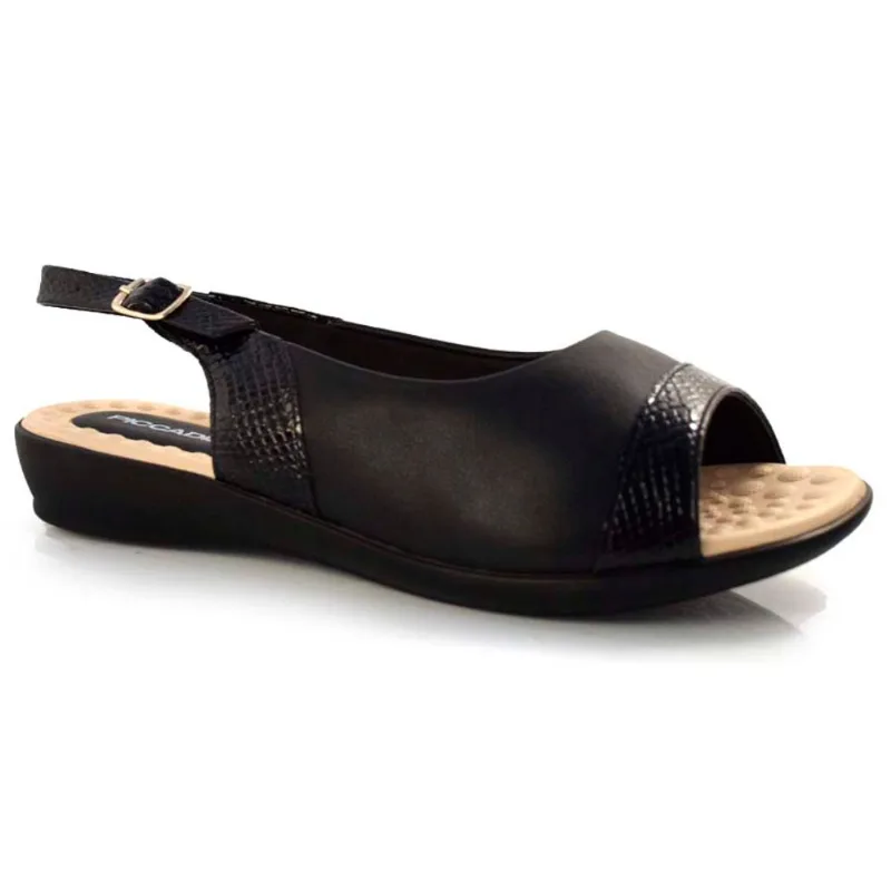 Sandália Feminina Piccadilly Preto 500323 36
