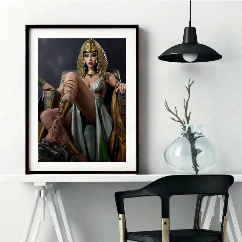 Quadro Decorativo Cleopatra - Arquétipo - 60X48Cm