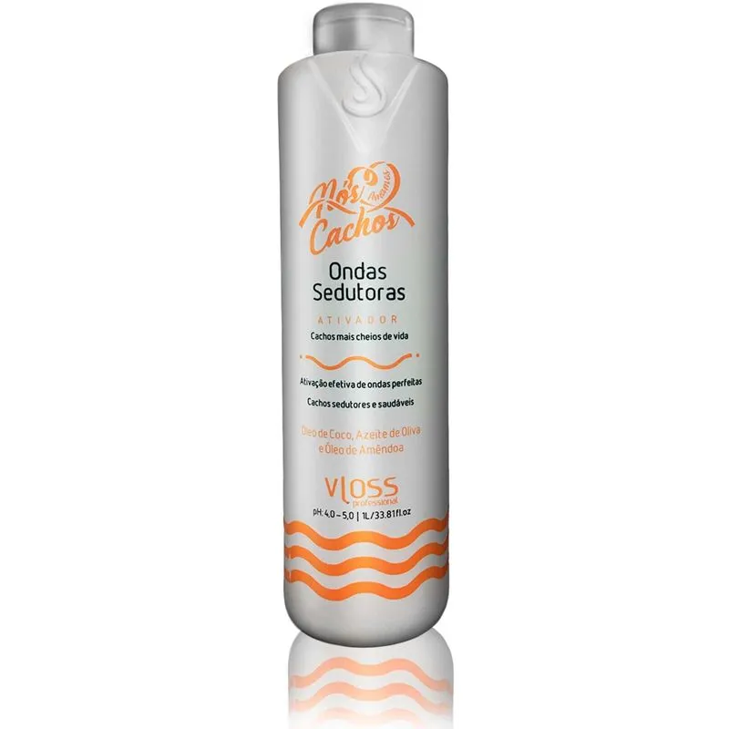 Ativador Nós Cachos, Cachos Modelados E Cabelo Revitalizado