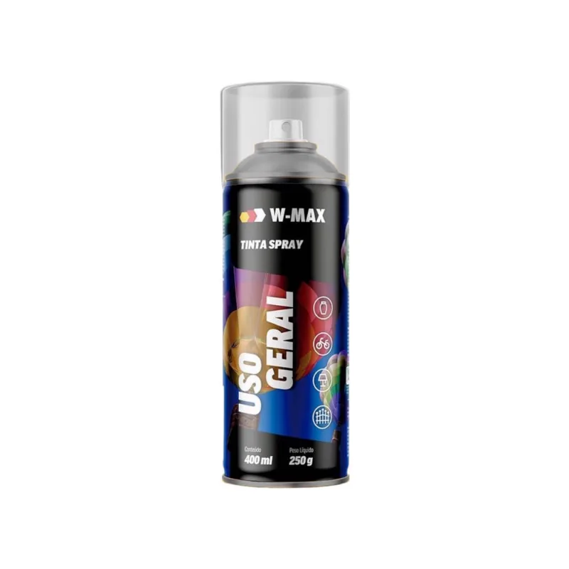 Tinta Spray Grafite Uso Geral 400ml - Wurth