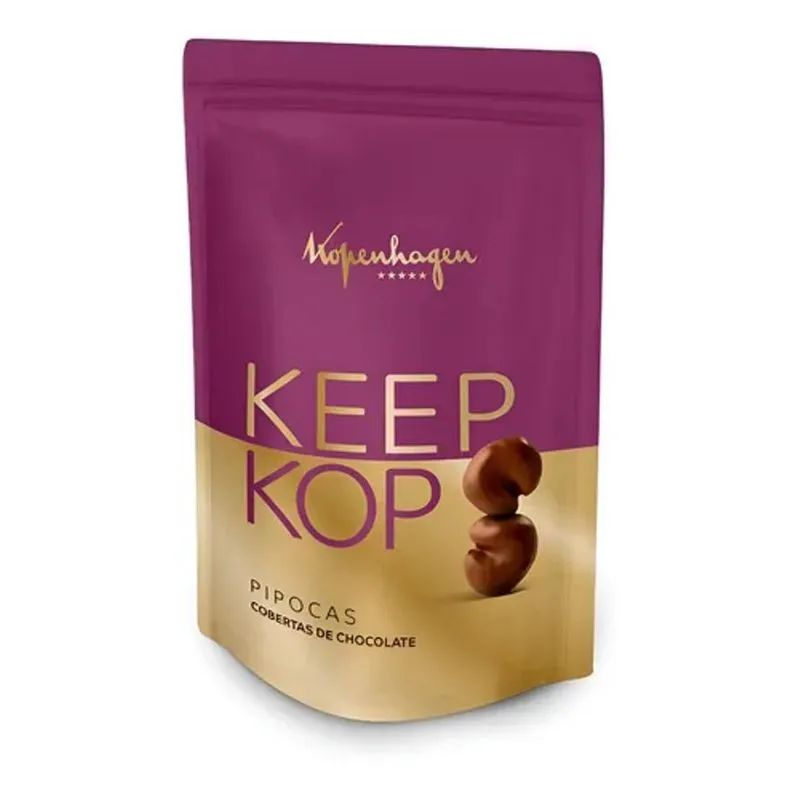 Pipoca Gourmet Com Cobertura De Chocolate Keep Kop100g