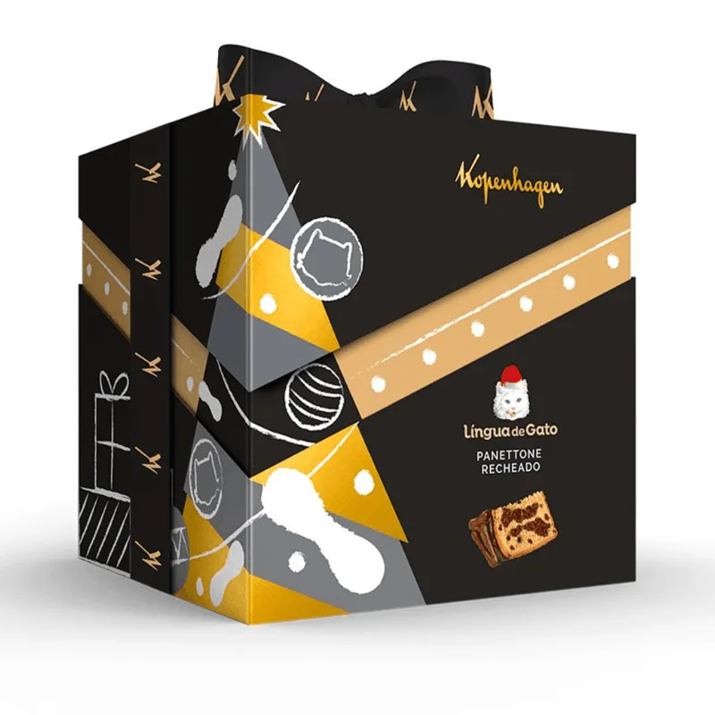 Panettone Língua De Gato Kopenhagen 834g
