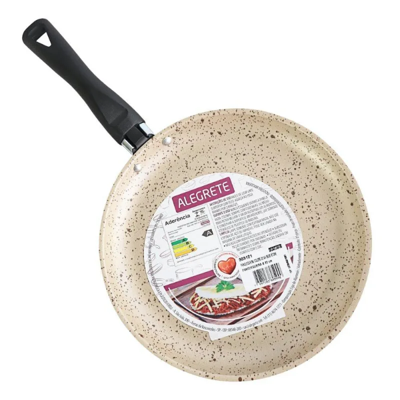 Panquequeira Frigideira 22cm Antiaderente Bege Stone Colore