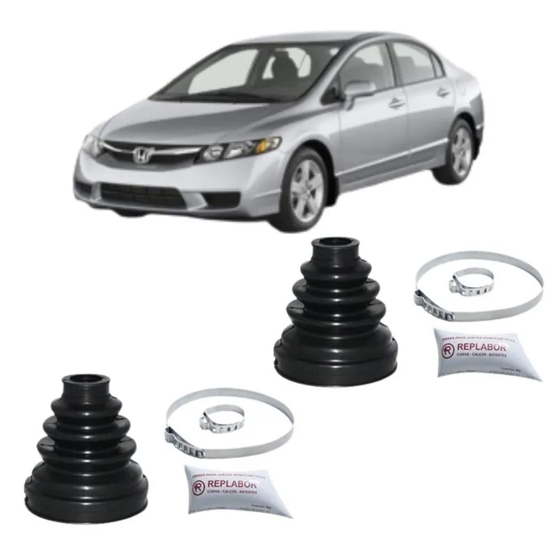 2 Kit Coifa Homocinética Lado Cambio Honda New Civic 2010/..