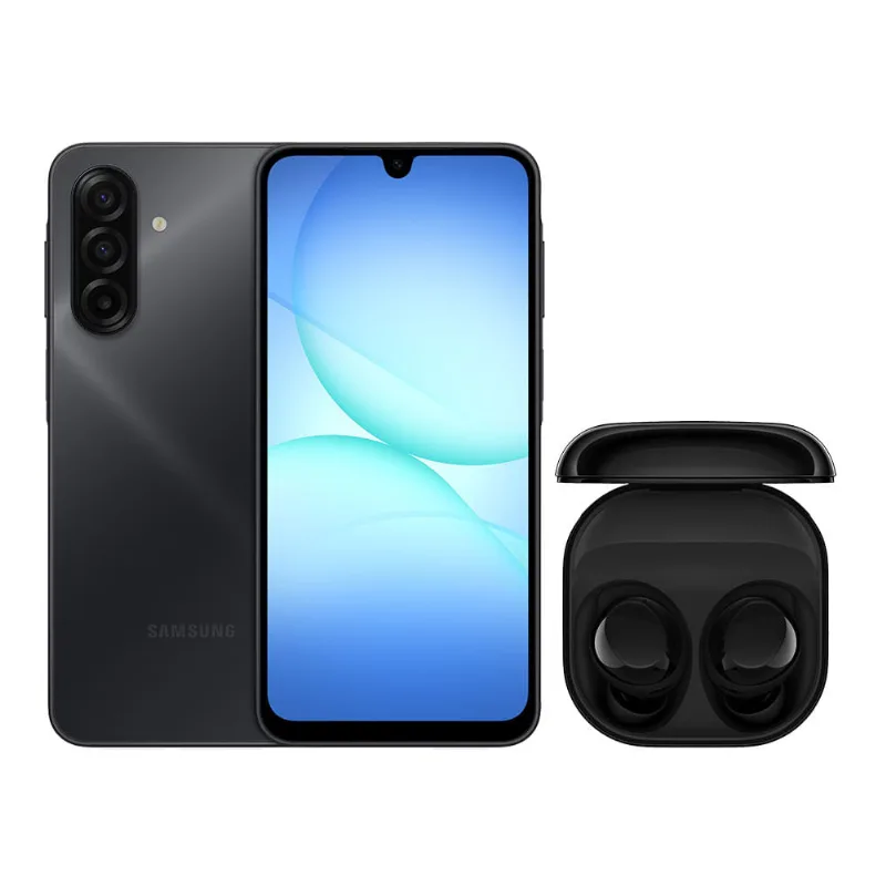 A17 (256GB) - Preto + Buds Core - Preto Combo