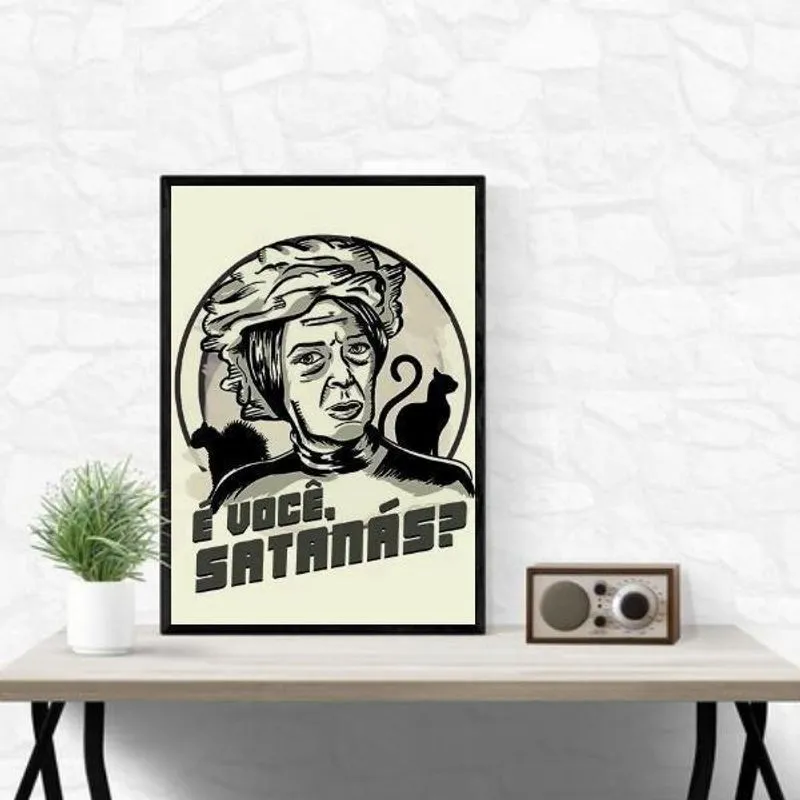 Quadro Bruxa Do 71- Chaves 33X24Cm