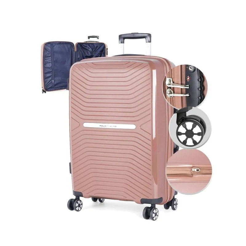 Mala De Viagem Bordo 10kg Expansível Em Polipropileno