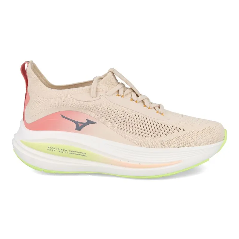 Tênis Running Mizuno Neo Aura Knit Feminino Rosa 39