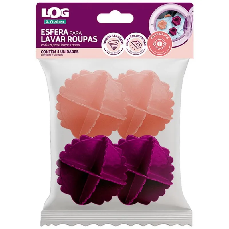Esferas Bolinhas Bate Roupas Máquina De Lavar Lavadora 4pçs