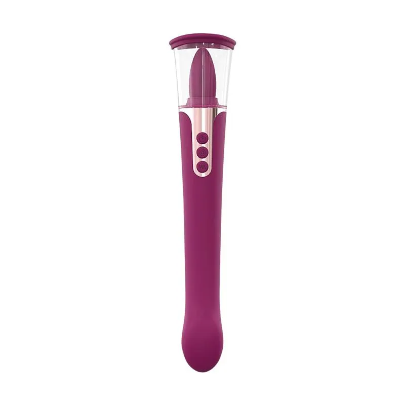 Vibrador Com Lingua Sexo Oral Recarregável Sem Fio