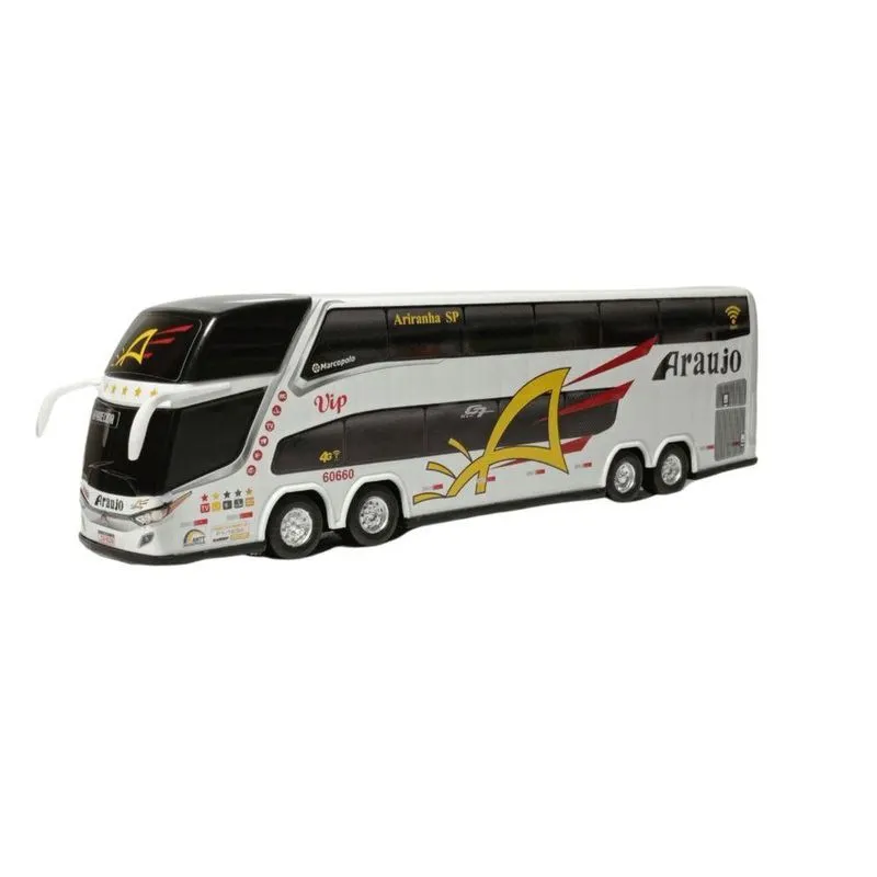 Brinquedo Em Miniatura ônibus Araújo 2 Andares