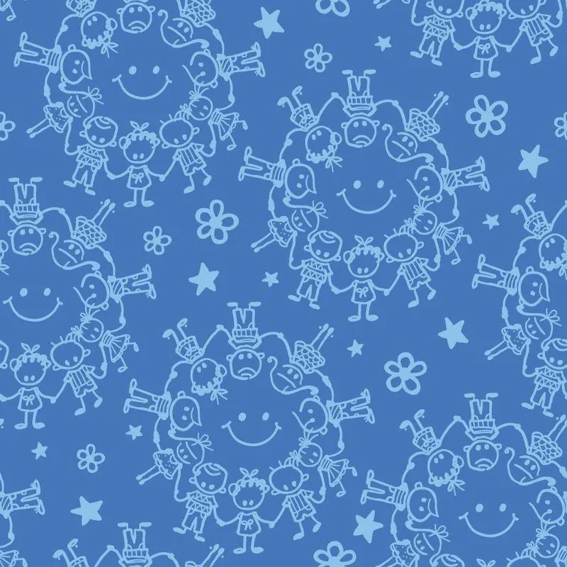 Papel De Parede Adesivo Infantil 0073 - 1 M X 0,58cm Papel De Parede Adesivo Infantil 0073 - 1 M X 0,58cm