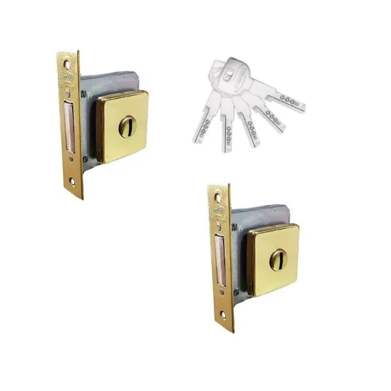 Fechadura Auxiliar Tecnoponto 40mm - Compacta e Robusta