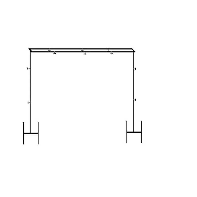 Estrutura Regulável Suporte Duplo Banner Painel 2,5 X 3,0