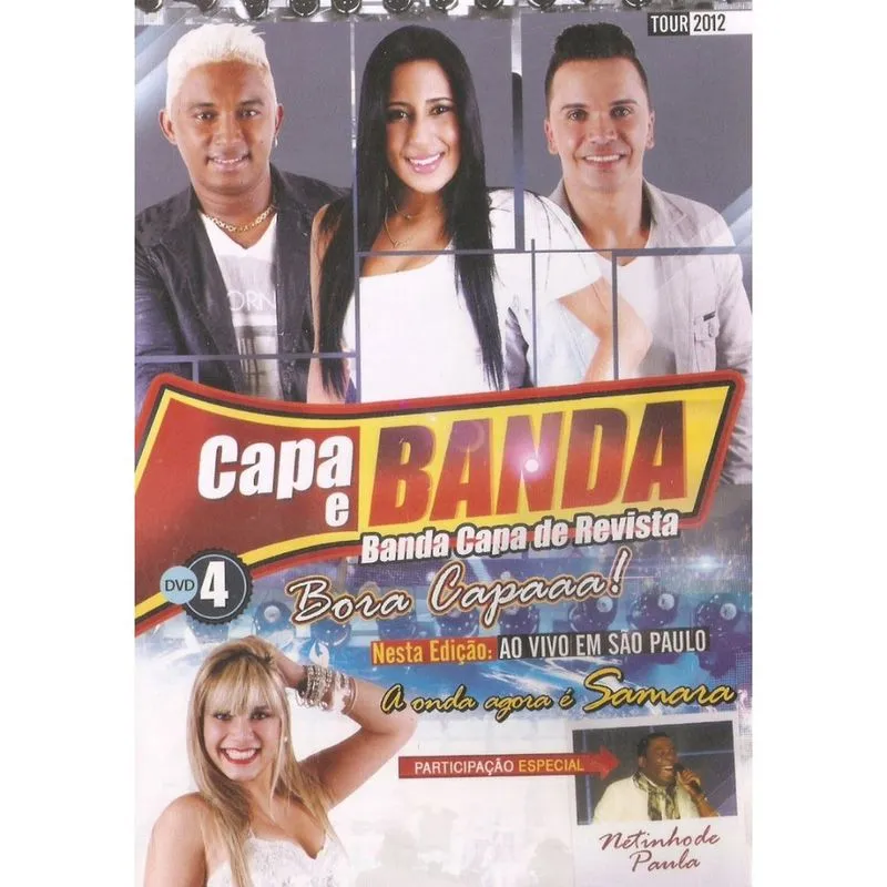 Dvd Banda Capa De Revista A Onda Agora é Samara